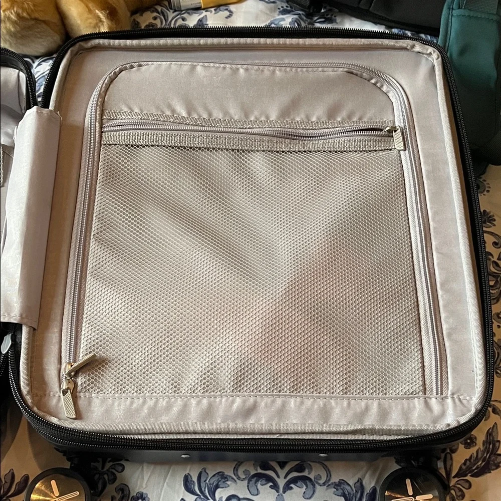Blue Carry-On Suitcase